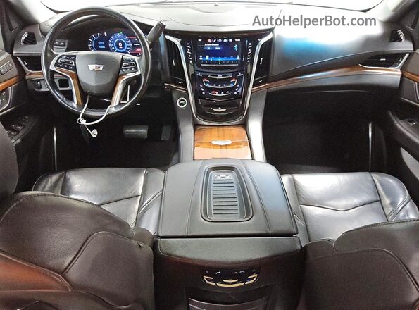 1GYS3BKJ7JR115364 2018 CADILLAC ESCALADE Silver Vista del salpicadero