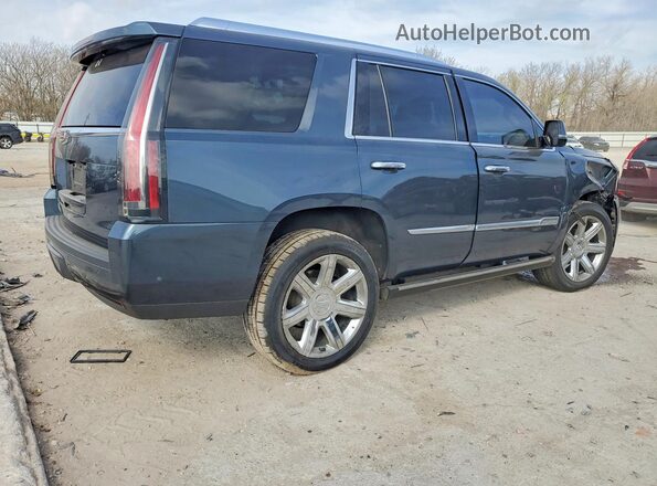 1GYS3CKJ9LR227172 2020 CADILLAC ESCALADE Синий Задняя правая четверть