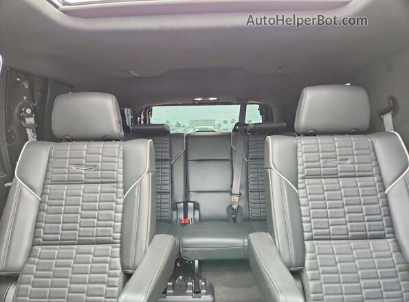1GYS3GKL2PR426739 2023 CADILLAC ESCALADE Black Vista de los asientos traseros