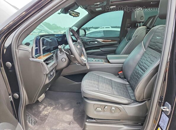 1GYS3GKL2PR426739 2023 CADILLAC ESCALADE Black Vista interior delantera
