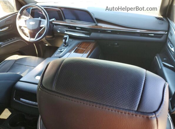 1GYS4BKL3PR346060 2023 CADILLAC ESCALADE Черный Вид панели приборов