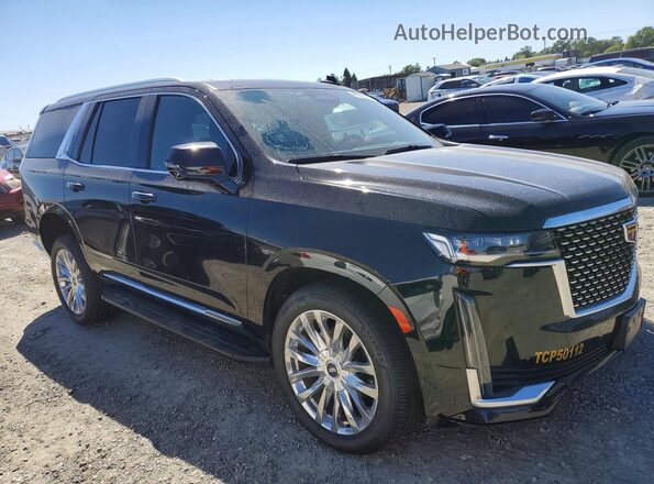 1GYS4BKL3PR346060 2023 CADILLAC ESCALADE Черный Передняя правая четверть