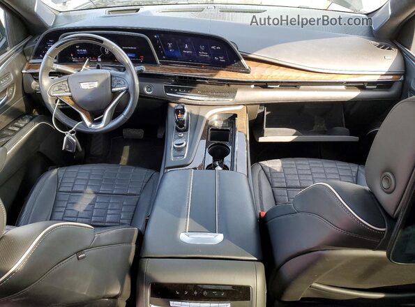 1GYS4DKL0PR419669 2023 CADILLAC ESCALADE Черный Вид панели приборов