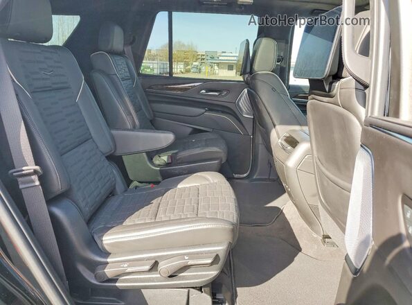 1GYS4DKL0PR419669 2023 CADILLAC ESCALADE Черный Вид задней части салона
