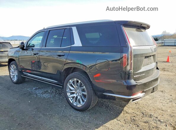 1GYS4DKL0PR419669 2023 CADILLAC ESCALADE Черный Задняя левая четверть