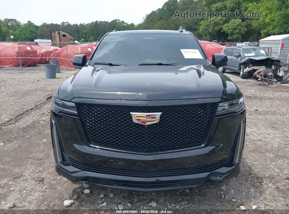 1GYS4EKL1PR425129 2023 CADILLAC ESCALADE Черный Вид щитка приборов