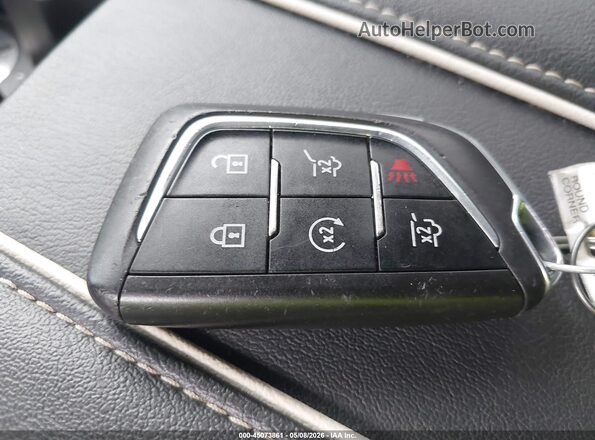 1GYS4EKL1PR425129 2023 CADILLAC ESCALADE Черный Вид панели приборов