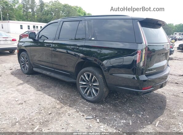1GYS4EKL1PR425129 2023 CADILLAC ESCALADE Черный Задняя левая четверть