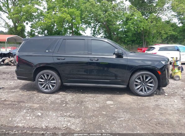 1GYS4EKL1PR425129 2023 CADILLAC ESCALADE Черный Вид задней части салона