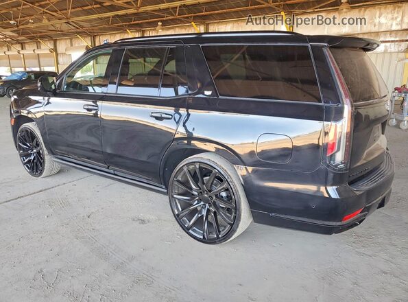 1GYS4GKL0PR271105 2023 CADILLAC ESCALADE Черный Задняя левая четверть