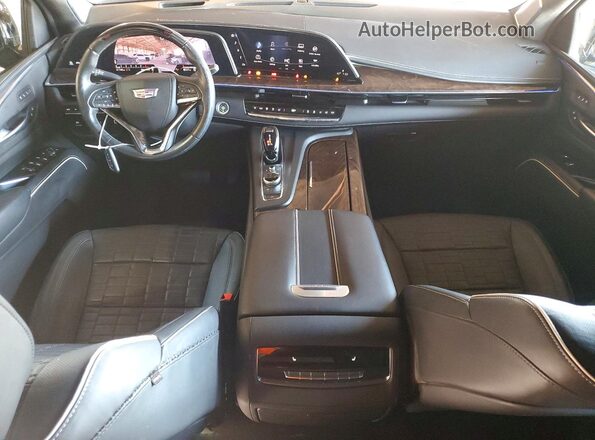 1GYS4GKL0PR271105 2023 CADILLAC ESCALADE Черный Вид панели приборов
