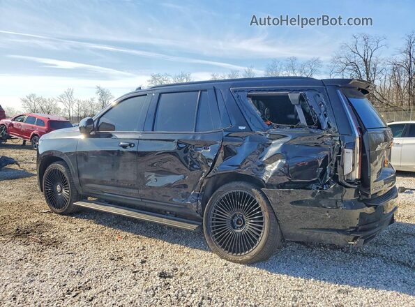 1GYS4GKLXPR296805 2023 CADILLAC ESCALADE Черный Задняя левая четверть