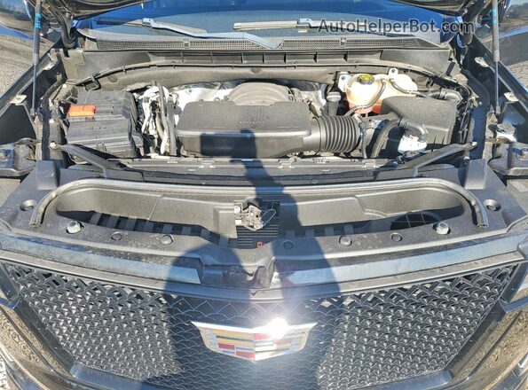 1GYS4GKLXPR296805 2023 CADILLAC ESCALADE Черный Вид подкапотного пространства