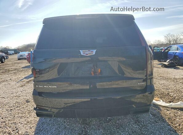 1GYS4GKLXPR296805 2023 CADILLAC ESCALADE Черный Вид сзади