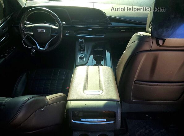 1GYS4GKLXPR296805 2023 CADILLAC ESCALADE Черный Вид панели приборов