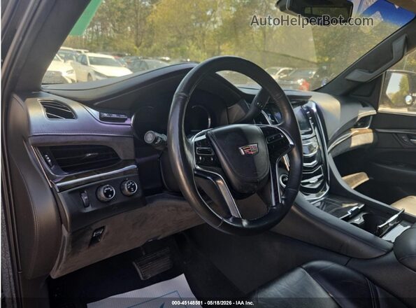 1GYS4KKJ9GR230084 2016 CADILLAC ESCALADE Черный Вид щитка приборов