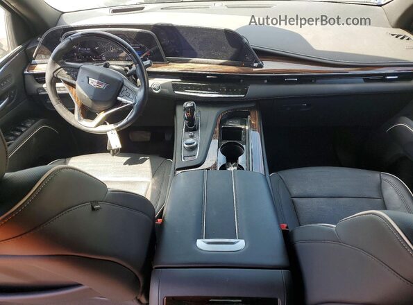 1GYS4KKL3PR365336 2023 CADILLAC ESCALADE Белый Вид панели приборов