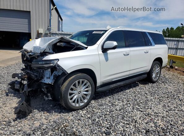 1GYS4KKL3PR365336 2023 CADILLAC ESCALADE Белый Передняя левая четверть