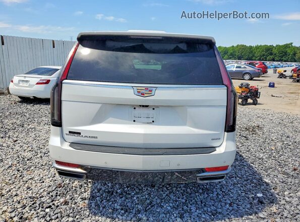 1GYS4KKL3PR365336 2023 CADILLAC ESCALADE Белый Вид сзади