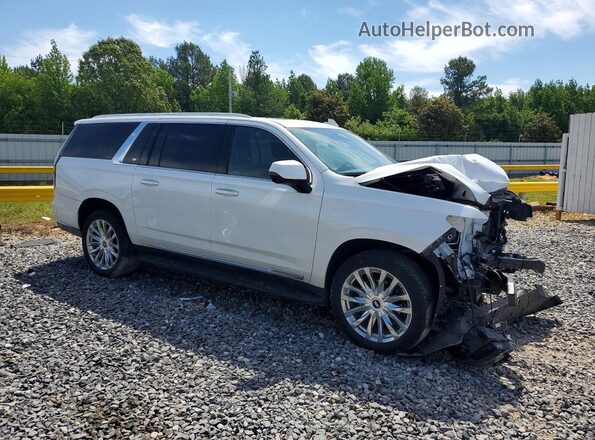 1GYS4KKL3PR365336 2023 CADILLAC ESCALADE Белый Передняя правая четверть