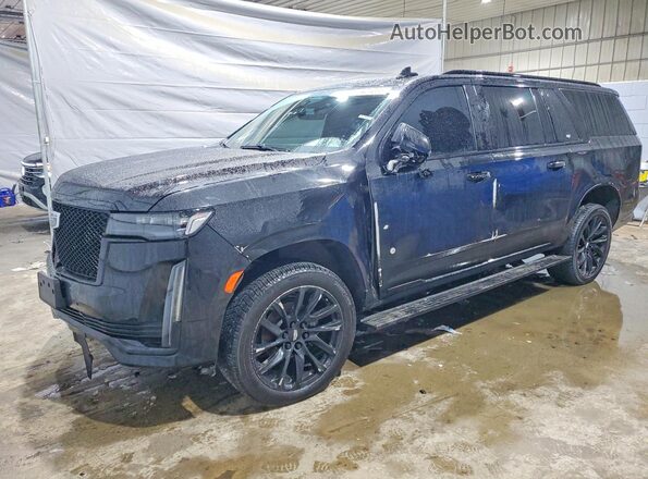 1GYS4RKL5PR236264 2023 CADILLAC ESCALADE Black Vista tres cuartos delantera izquierda