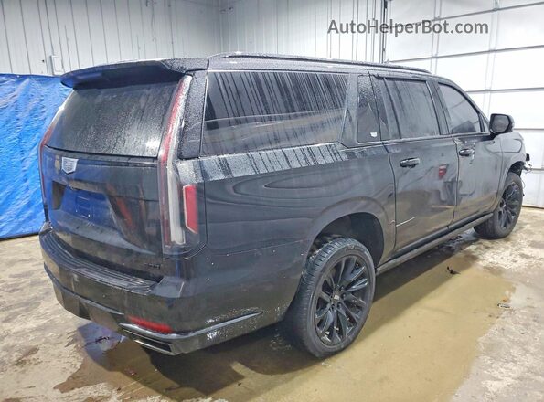 1GYS4RKL5PR236264 2023 CADILLAC ESCALADE Black Trasero derecho