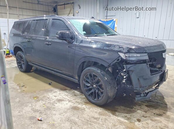 1GYS4RKL5PR236264 2023 CADILLAC ESCALADE Black Delantero derecho