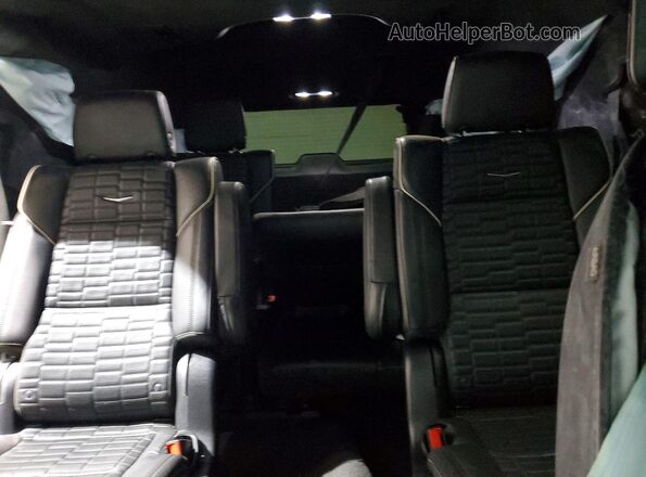 1GYS4RKL5PR236264 2023 CADILLAC ESCALADE Black Vista de los asientos traseros