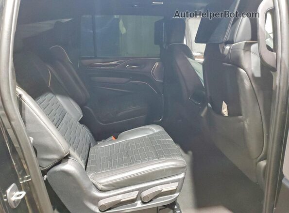 1GYS4RKL5PR236264 2023 CADILLAC ESCALADE Black Vista interior trasera