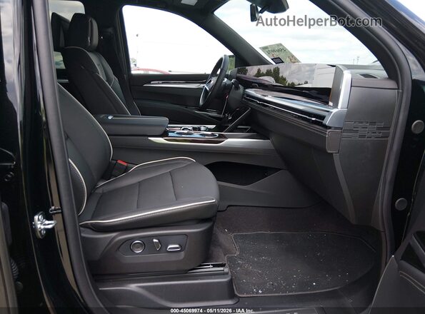 1GYS9BKL0TR314551 2026 CADILLAC ESCALADE Черный Вид салона спереди