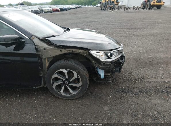 1HGCR2F02HA167795 2017 HONDA ACCORD Черный Вид спереди