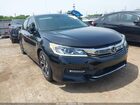 2016 Honda Accord Ex Black vin: 1HGCR2F0XGA005394