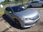 2017 Honda Accord Sport Se Silver vin: 1HGCR2F11HA058947