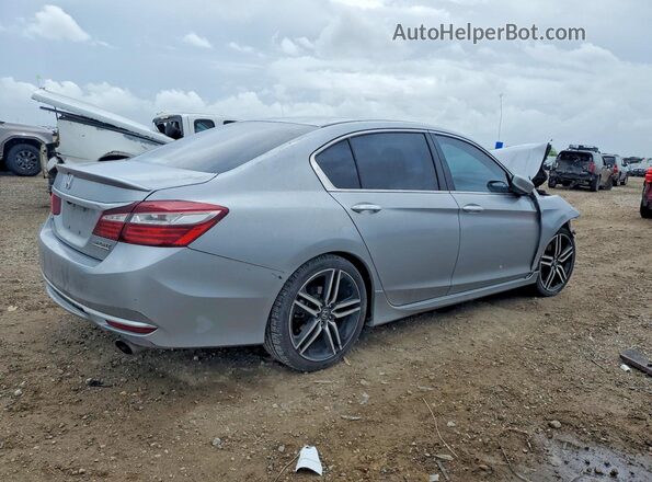 1HGCR2F12HA280641 2017 HONDA ACCORD Silver Tył prawy