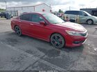 2017 Honda Accord Sport Se Red vin: 1HGCR2F13HA070811