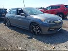 2017 Honda Accord Sport Se Gray vin: 1HGCR2F15HA083866
