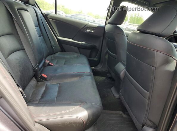 1HGCR2F18HA222601 2017 HONDA ACCORD Серый Вид задних сидений