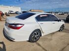 2016 Honda Accord Lx White vin: 1HGCR2F30GA112576