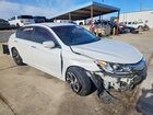 2016 Honda Accord Lx White vin: 1HGCR2F30GA112576