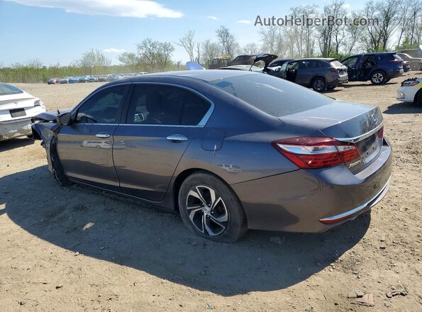 1HGCR2F31GA100226 2016 HONDA ACCORD Серый Задняя левая четверть