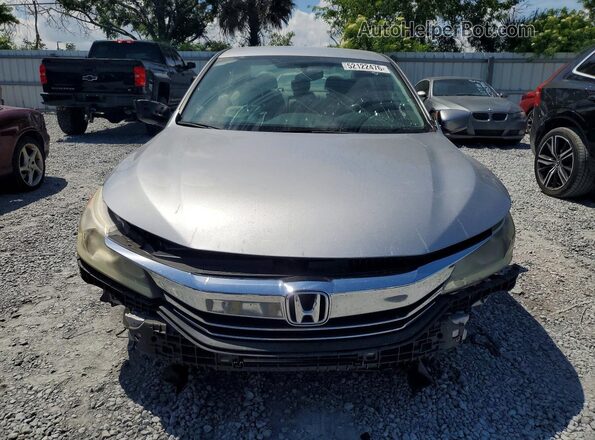 1HGCR2F34HA017441 2017 HONDA ACCORD Silver Դիմացի տեսք