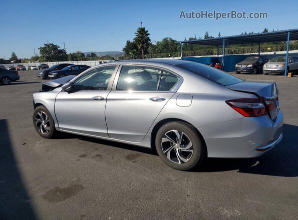 1HGCR2F34HA025233 2017 HONDA ACCORD Gray Rear left