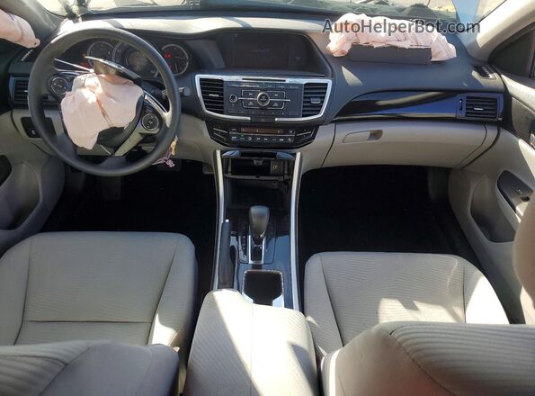 1HGCR2F34HA025233 2017 HONDA ACCORD Gray Dashboard view