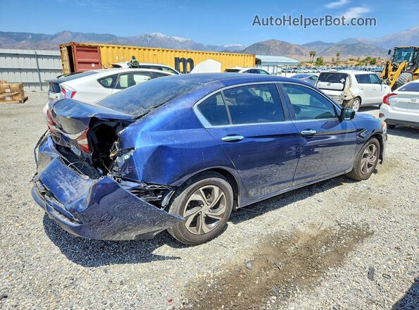 1HGCR2F35GA233121 2016 HONDA ACCORD Синий Задняя правая четверть