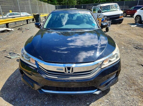 1HGCR2F35HA181927 2017 HONDA ACCORD Черный Вид спереди