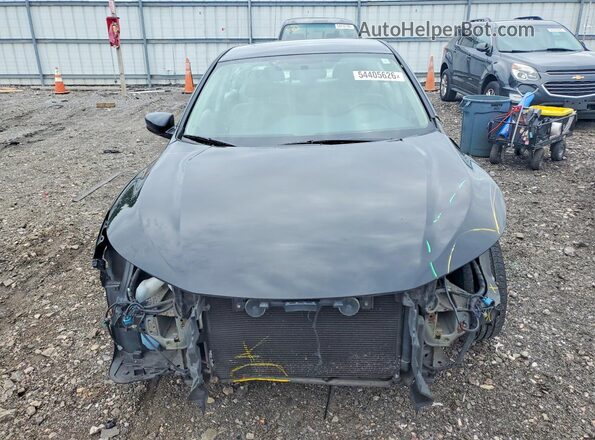 1HGCR2F36GA039617 2016 HONDA ACCORD Black Widok z przodu