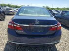 2016 Honda Accord Lx Blue vin: 1HGCR2F36GA135926