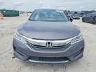 2016 Honda Accord Lx Gray vin: 1HGCR2F36GA144447