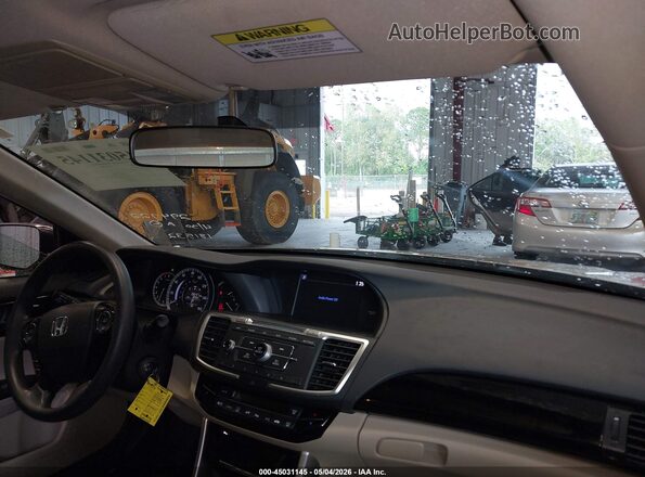 1HGCR2F36GA181532 2016 HONDA ACCORD Бежевый Вид салона спереди