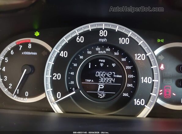 1HGCR2F36GA181532 2016 HONDA ACCORD Бежевый 